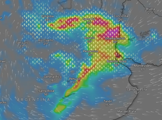 Alerta Naranja: 48 Horas de Tormentas en el AMBA