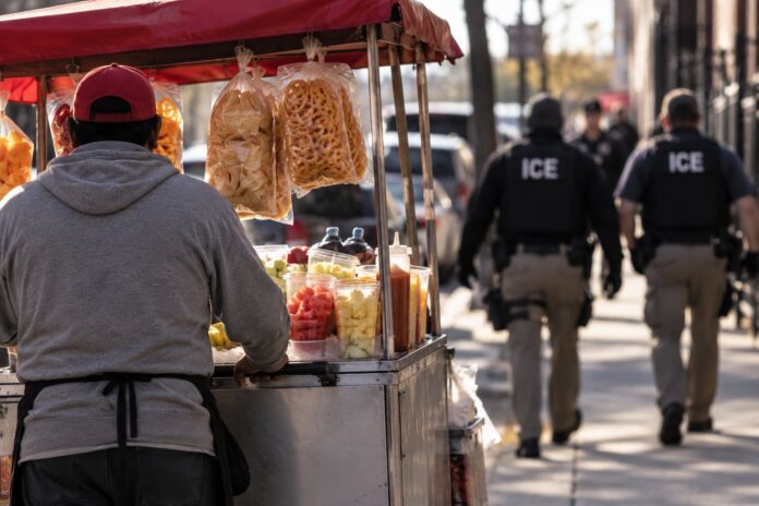 El impacto del miedo a las redadas del ICE en los vendedores ambulantes de Chicago
