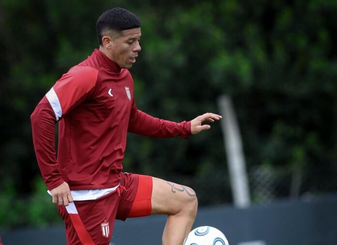 Estudiantes a la espera de la habilitación de Marcos Rojo para la semifinal de Libertadores