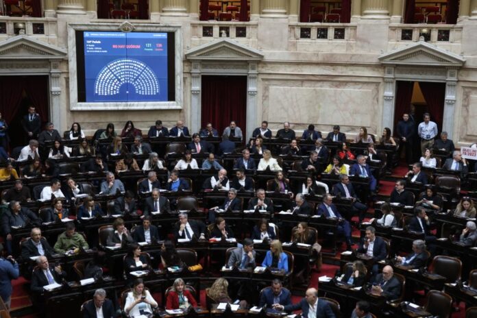 Fracasa la sesión de oposición para derogar el DNU 70/23