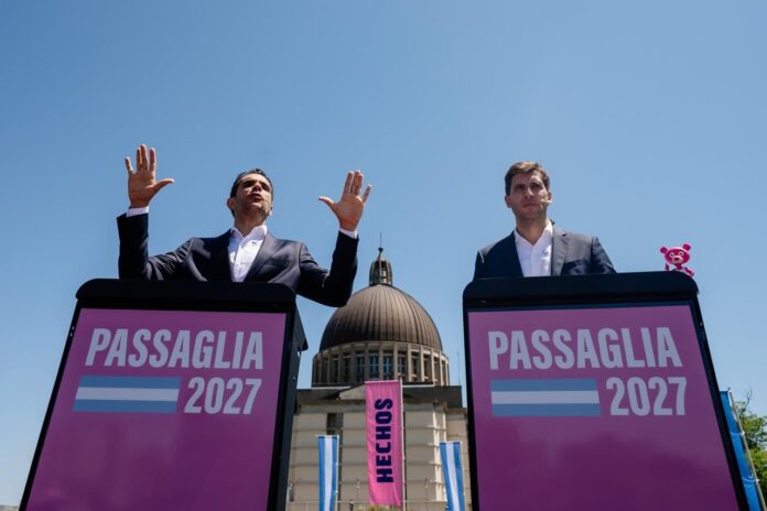 Los Hermanos Passaglia Inician su Campaña con una Caminata en San Nicolás