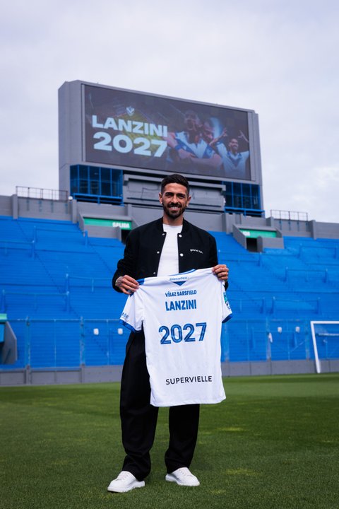 ¡Manuel Lanzini se queda en Vélez! Renovó su contrato hasta 2027