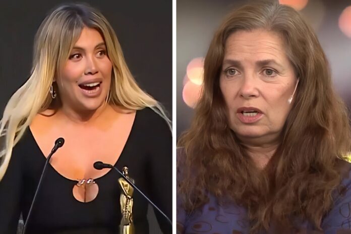 Sandra Mihanovich Critica a Wanda Nara Tras el Martín Fierro de Música: «Es un Poco Mucho»