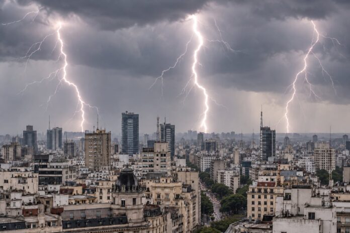 Se aproxima un bloqueo atmosférico que prolongará el mal tiempo en el AMBA